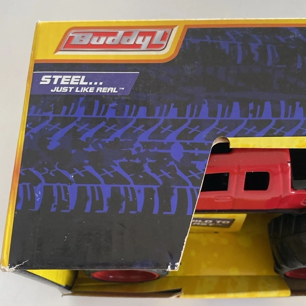 Ford Monster Truck and Tow Set - Red and Blue NWOT